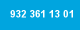 932 361 13 01 932 361 13 01